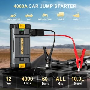 arrancador automotriz avapow 4000amp