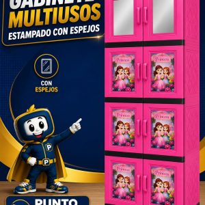 GABINETE MULTIUSOS ESTAMPADO