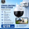 CAMARA GIRATORIA WI-FI 360° CON AUDIO