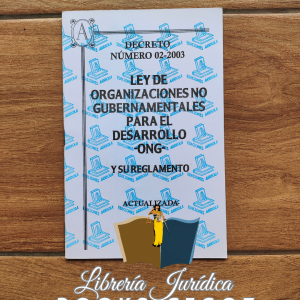 Ley de Organizaciones No Gubernamentales para el Desarrollo -ONG-