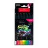 CRAYON DE MADERA FABER CASTELL SUPERSOFT 12 COL NEON