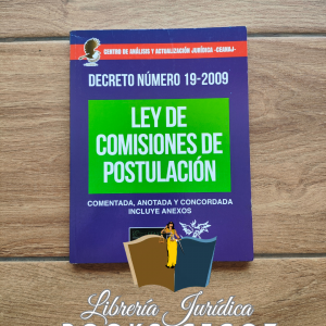 Ley de comisiones de Postulación Comentada