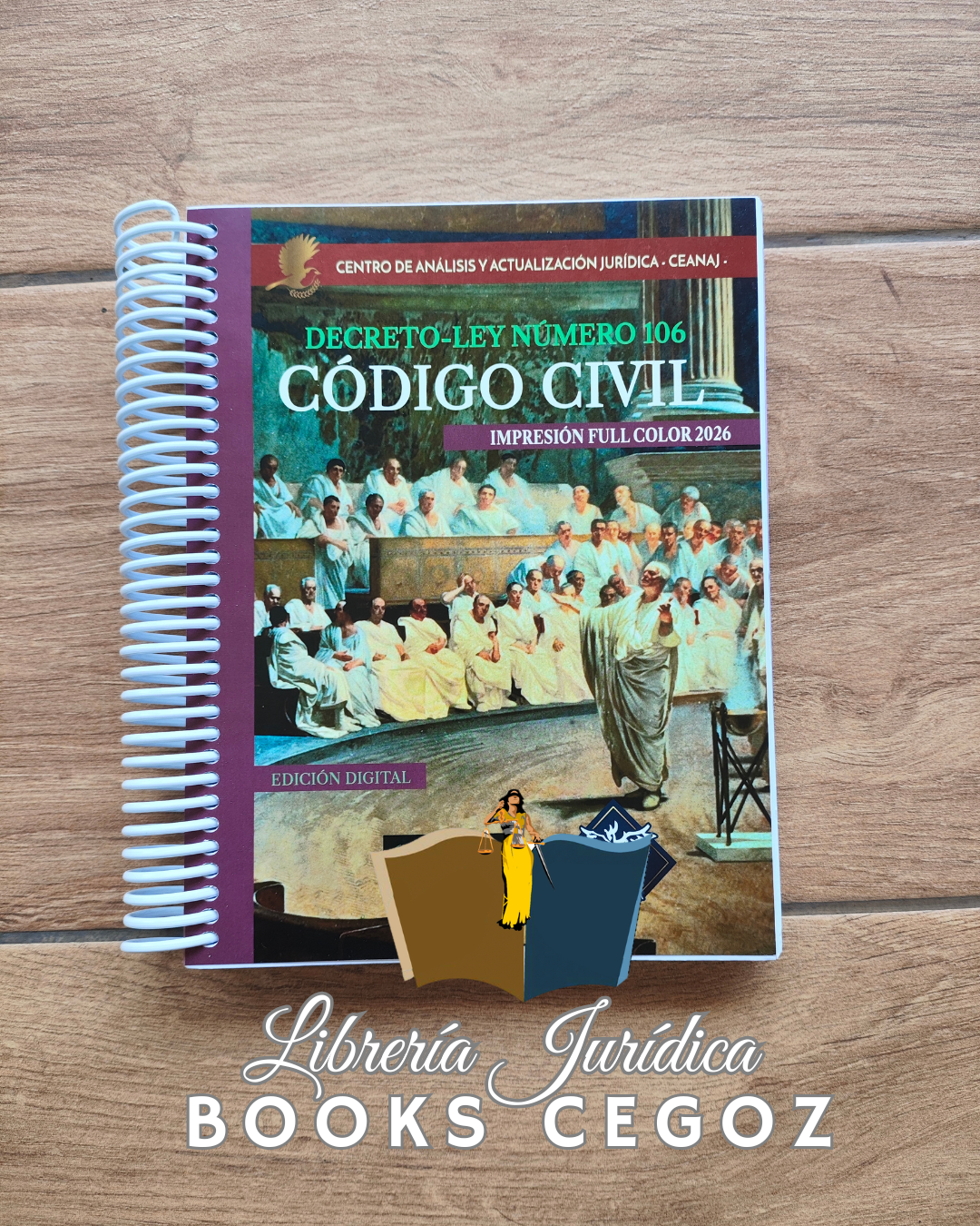 Código Civil a Color Espiral