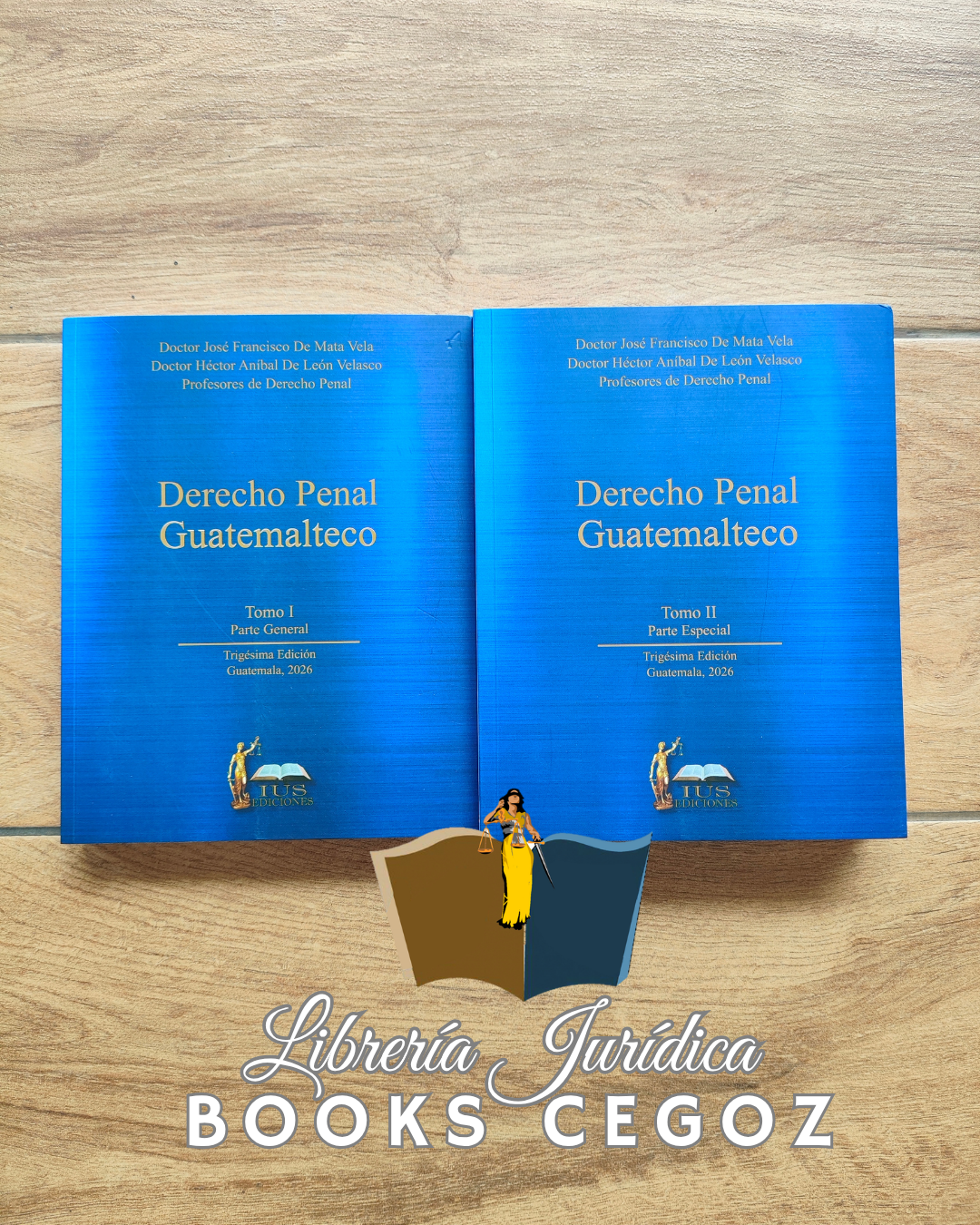 Derecho Penal Guatemalteco Tomo I y Tomo II