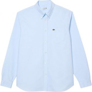 Lacoste Camisa Oxford de ajuste regular para hombre