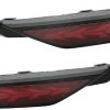 Riloer Luz LED para parachoques trasero, compatible con Honda Fit/Jazz 2017-2019 (versión norteamericana), luz roja, 12 V, 2 unidades