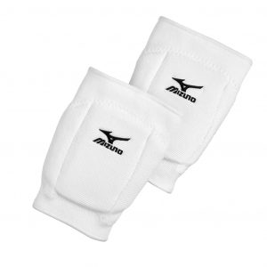 Mizuno Rodillera T10 Plus, rodillera de voleibol para adultos, color blanco, talla única, 480121.0000.10.ONE