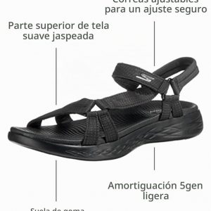 Skechers Sandalia deportiva On-The-go 600-Brilliancy para mujer