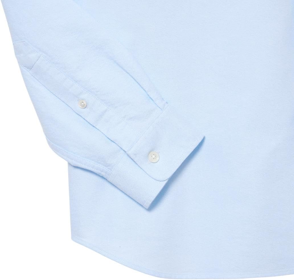 Lacoste Camisa Oxford de ajuste regular para hombre