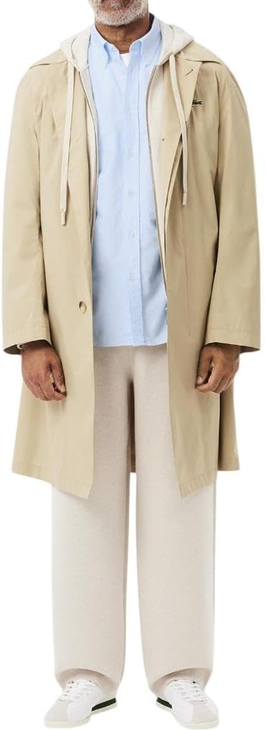 Lacoste Camisa Oxford de ajuste regular para hombre