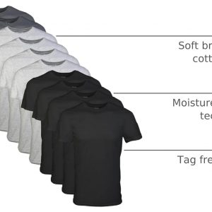 Gildan Men's Crew T-Shirts, Multipack, Style G1100