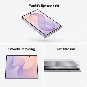 Samsung Galaxy Z Fold8 Unlocked Cell Phone + $350 Gift Card, 256GB Graphite | 2026 AI Unlocked Android Smartphone, Snapdragon 8 Elite Gen 5 and Super Fast Charging 2.0, US 1 Yr Warranty