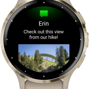 Garmin Venu® 3S, Premium Fitness Smartwatch, 41mm, French Gray | Body Battery™ Energy Monitoring, Sleep Coach, Built-In Sports Apps, Built-In Speaker & Mic, Workout Benefit & Recovery Time