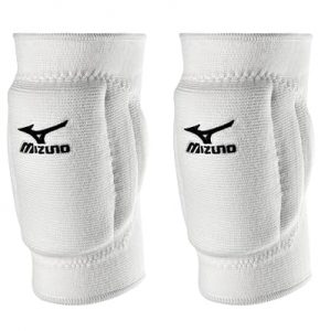 Mizuno Rodillera T10 Plus, rodillera de voleibol para adultos, color blanco, talla única, 480121.0000.10.ONE