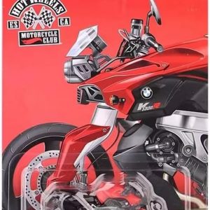 Hot Wheels Motocicleta Club BMW K 1300 R 2/5 Escala 1:64 Motocicleta