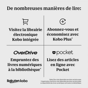 Kobo Clara BW eReader, 6” Touchscreen, Waterproof, 16GB, Black | 6” Glare-Free Touchscreen, ComfortLight PRO, Dark Mode, eBooks, Audiobooks, 16GB