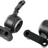 Front Lower Rearward Left & Right Control Arm Bushing Compatible with Mini Cooper 2002 2003 2004 2005 2006 2007 2008 Replaces 31126757561 31126757562 31-12-6-757-561 31-12-6-757-562