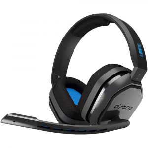 ASTRO Gaming A10 Wired Gaming Headset, Lightweight and Damage Resistant, ASTRO, 3.5 mm Audio Jack, for Xbox Series X|S, Xbox One, PS5, PS4, Nintendo Switch, PC, Mac- Black/Blue | Lightweight, Damage Resistant, ASTRO Audio, Dolby ATMOS, 3.5mm Jack, for Xbox, PS5, PS4, Switch, PC, Mobile - Black/Blue
