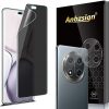 (2+2 Pack for Honor Magic 7 Lite / X9c 5G Privacy Screen Protector and Camera Lens Protector, Flexible Film Anti-Spy Case Friendly.