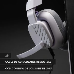ASTRO Gaming Astro A10 Auriculares Gaming Gen 2 Auriculares con Cable - Auriculares Supraaurales con Micrófono Flip-to-Mute para Xbox Series X|S, Xbox One, Playstation 5/4, Nintendo Switch, PC, Mac
