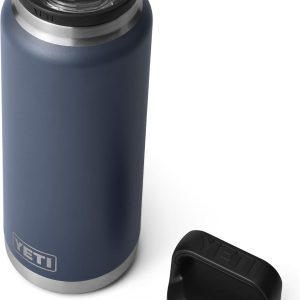YETI Rambler - Botella de 36 onzas, aislada al vacío, a prueba de fugas, de acero inoxidable con tapón para sorbos | Aislamiento al vacío