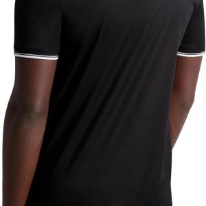 Karl Lagerfeld Men's Collared Short Sleeve Karl Graphic Polo