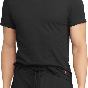 POLO RALPH LAUREN Men's T-Shirt, 3-Pack, Classic Men's Cotton Crewneck Shirts, Moisture-Wicking, (Long, Big & Tall)