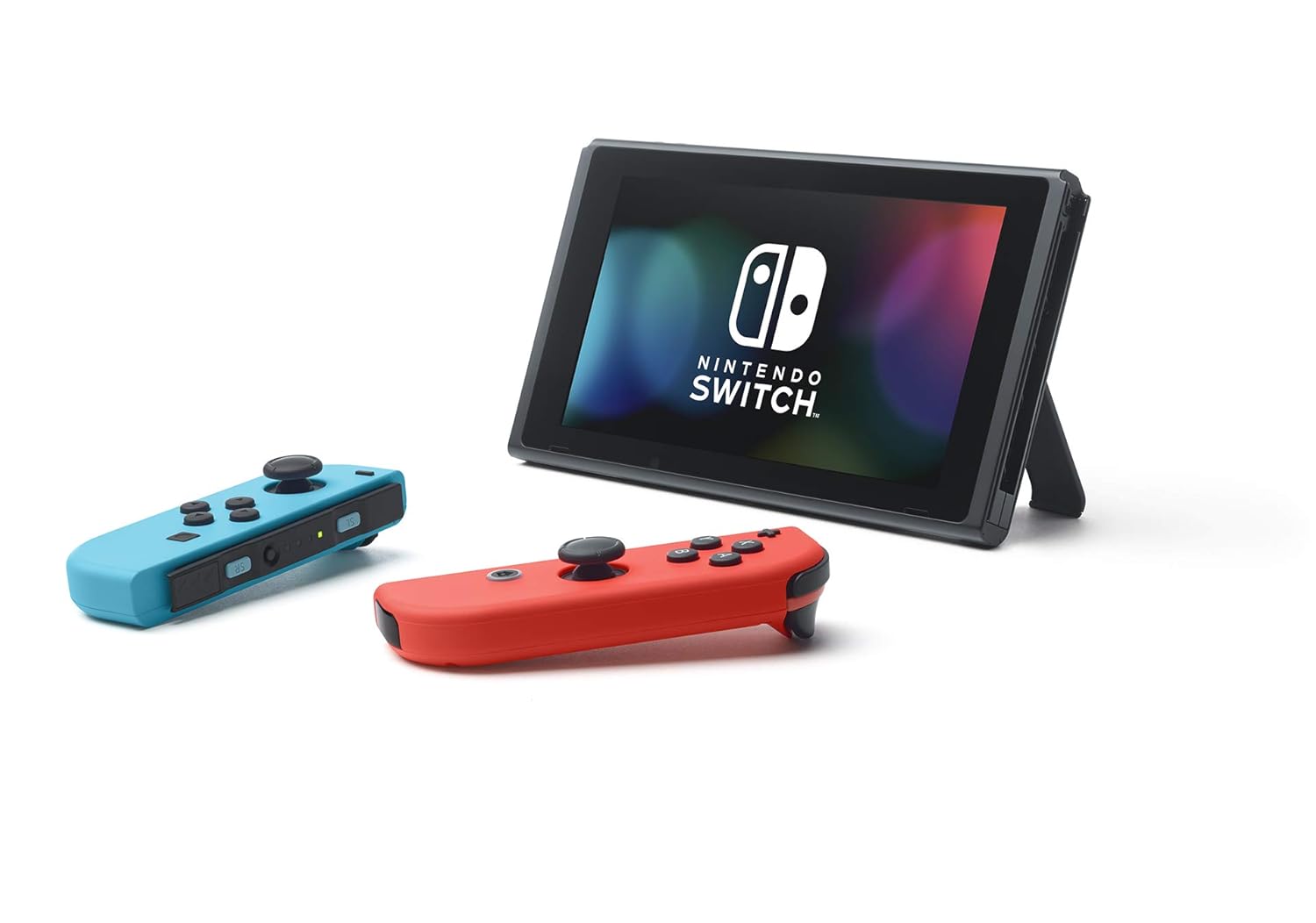 Nintendo Switch™ with Neon Blue and Neon Red Joy‑Con™ | Neon and neon Joy-Con
