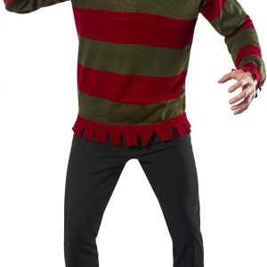 Rubies at Party City A Nightmare On Elm Street: Freddy Krueger Costume Sweater for Adults, Men's Costume