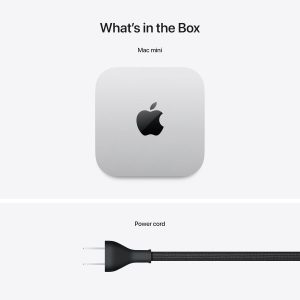 Apple 2024 Mac mini Desktop Computer with M4 Pro chip with 12‑core CPU and 16‑core GPU: Built for Apple Intelligence, 24GB Unified Memory, 512GB SSD Storage, Gigabit Ethernet. Works with iPhone/iPad