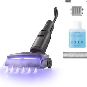 roborock F25 Steam Wet Dry Vacuum Mop Combo, 356°F Cordless Steam Cleaner | 25000 Pa Suction for Hard Floor, 203°F Self-Cleaning Electric Mop, 80 Min Long Runtime for Whole-House Cleaning, No Tangle