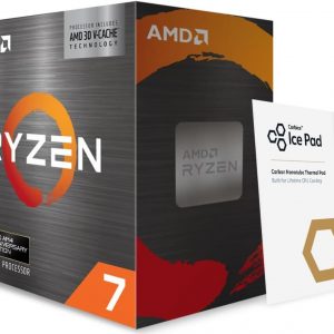 AMD Procesador de escritorio Ryzen 7 5800X3D de 8 núcleos y 16 hilos con tecnología AMD 3D V-Cache
