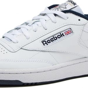 Reebok Club C 85 Mens Tennis Shoes, Casual Fashion White Sneakers for Men