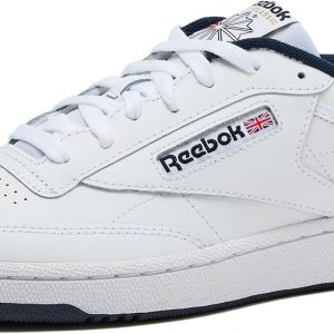 Reebok Club C 85 Mens Tennis Shoes, Casual Fashion White Sneakers for Men