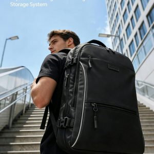 70L Travel Backpack with Vacuum Compression System | 70L Vacuum Backpack, 2 Detachable TPU Bags, TSA Lock, Fits 16" Laptop, Water-Resistant Travel & Business