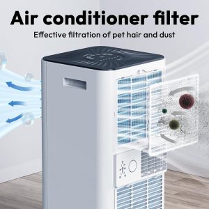 10,000 BTU Portable Air Conditioners, Portable AC With Remote for Room to 450 sq.ft 3 in 1 Air Conditioner With Dehumidification/Air Circulation/Timer And Window Kit