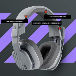 ASTRO Gaming Astro A10 Auriculares Gaming Gen 2 Auriculares con Cable - Auriculares Supraaurales con Micrófono Flip-to-Mute para Xbox Series X|S, Xbox One, Playstation 5/4, Nintendo Switch, PC, Mac