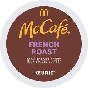 McCafe French Roast, Single Serve Coffee Keurig K-Cup Pods, Dark Roast, 96 Count (4 Packs of 24)