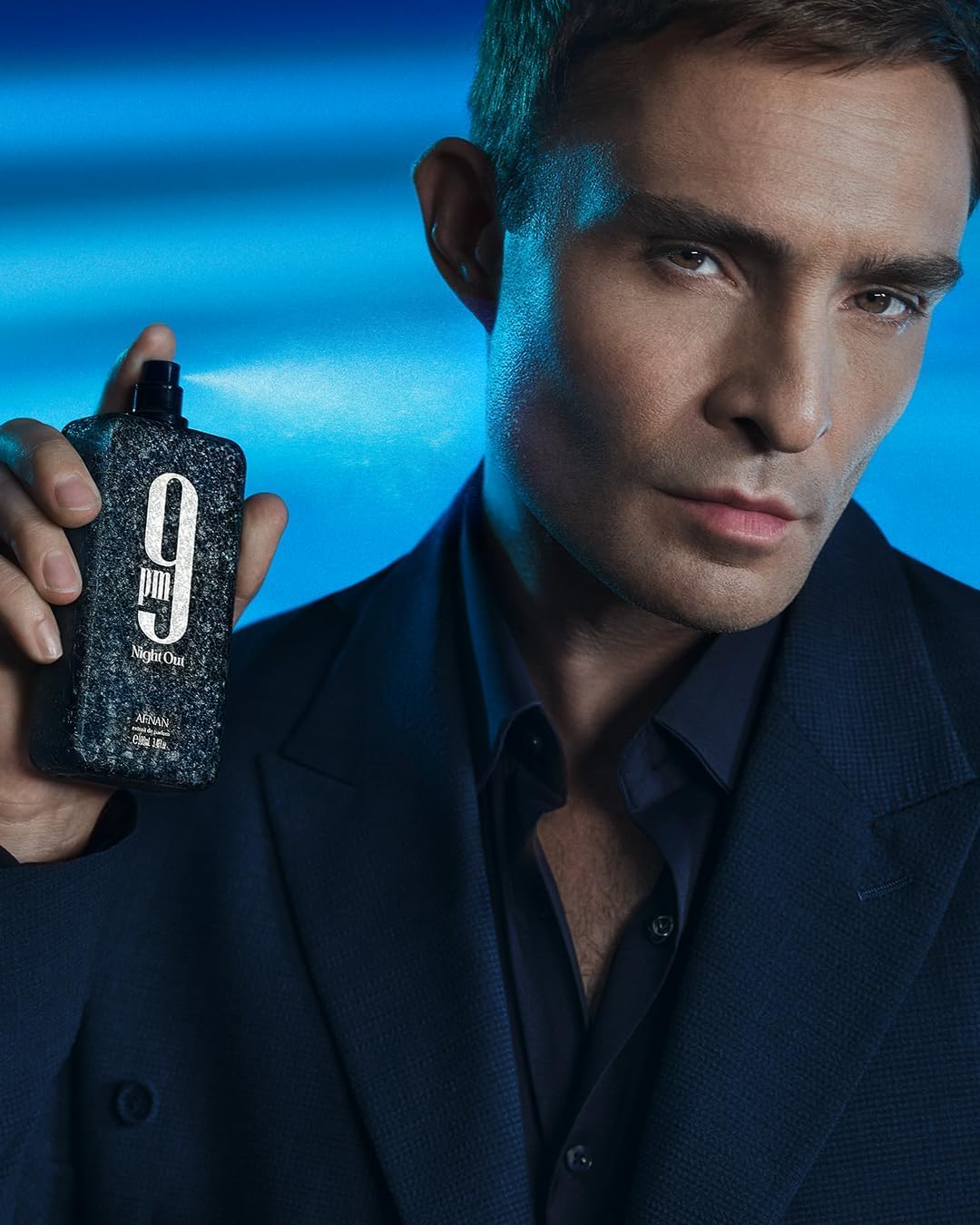 Afnan 9 PM Night Out Perfume Unisex Extrait de Parfum, 3.4 Fl Oz