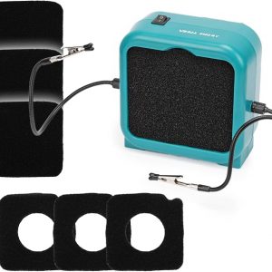 YIHUA 948DQ V Soldering Fume Extractor with Helping Hands, Compact Solder Smoke Absorber with Dual Activated Carbon Filters, Built-In Switch, 8 Carbon Filters for PCB Soldering and Electronics Repair