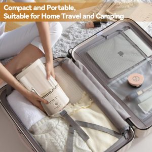 Mini lavadora portátil, ropa interior recargable, lavadora de brochas de maquillaje, máquina pequeña para el hogar, hotel, viajes y camping