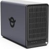 Yxk Zero1 2-Bay Desktop NAS, Beginner-Ready Silent Home NAS Storage 2.5GbE, Maximum 60TB Capacity (Diskless), Support Docker, Remote Access, 4GB RAM, 2.5GbE, 4K HDMI, Network Attached Storage