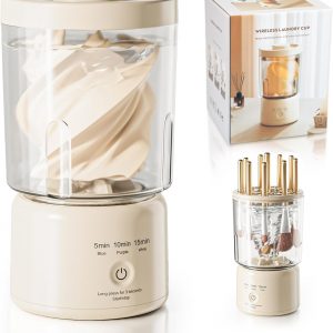 Mini lavadora portátil, ropa interior recargable, lavadora de brochas de maquillaje, máquina pequeña para el hogar, hotel, viajes y camping