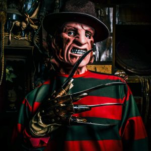 Rubies at Party City A Nightmare On Elm Street: Freddy Krueger Costume Sweater for Adults, Men's Costume