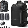 70L Travel Backpack with Vacuum Compression System | 70L Vacuum Backpack, 2 Detachable TPU Bags, TSA Lock, Fits 16" Laptop, Water-Resistant Travel & Business