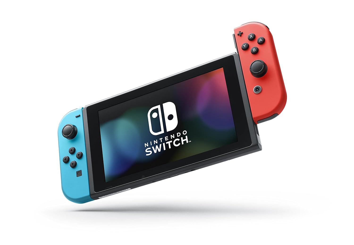 Nintendo Switch™ with Neon Blue and Neon Red Joy‑Con™ | Neon and neon Joy-Con