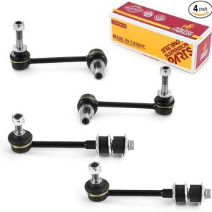 Metrix Premium Chassis Parts - Kit de 4 piezas de enlaces estabilizadores de barra estabilizadora delantera y trasera compatible con Toyota 4Runner 2003-2022, FJ Cruiser 07-14, Lexus GX470 03-09