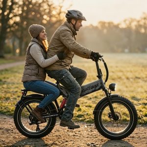 1500W Folding Electric Bike for Adult 52V20Ah Battery 20x4inch Ebike | Foldable Front & Rear Fork Suspension Ebike for Commuter&Mountain,Removable Battery E-bike,70mile Range Electric Bicycle