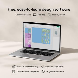 Cricut Maker 4 - Smart Cutting Machine (Seashell) | Digital Content Bundle | Includes 30 images in Design Space App