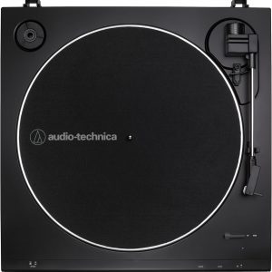 Audio-Technica AT-LP60X-BK Fully Automatic Belt-Drive Stereo Turntable, Black, Hi-Fi, 2 Speed, Dust Cover, Anti-Resonance, Die-Cast Aluminum Platter | Black Hi-Fi, 2 Speed, Dust Cover, Anti-Resonance, Die-Cast Aluminum Platter, Hi-Fi
